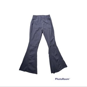 Flare Distressed Pants